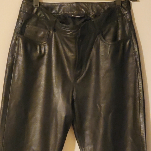 Express Genuine Leather Pants - Picture 3 of 4